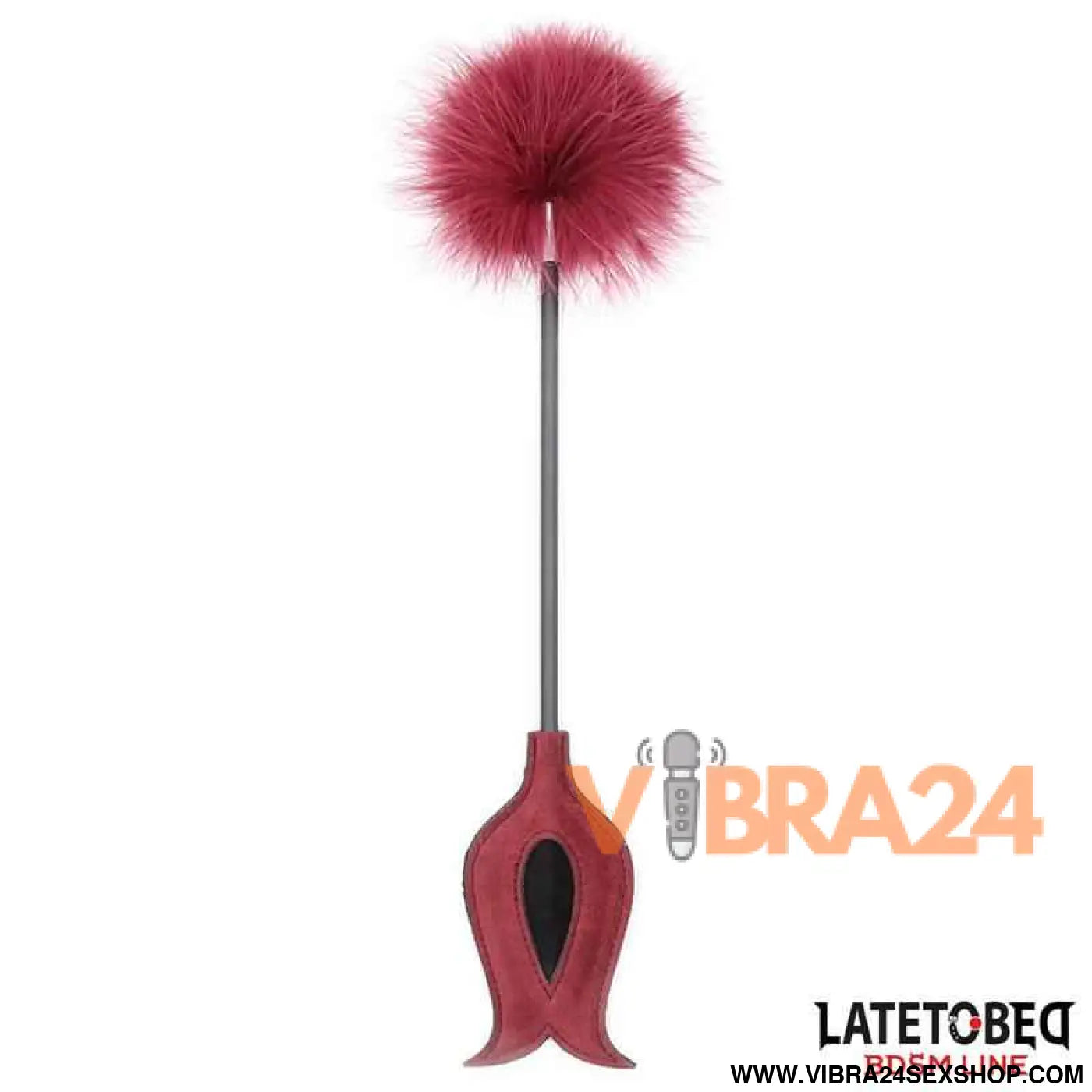 Feather Tickler and Rose Shape Paddle