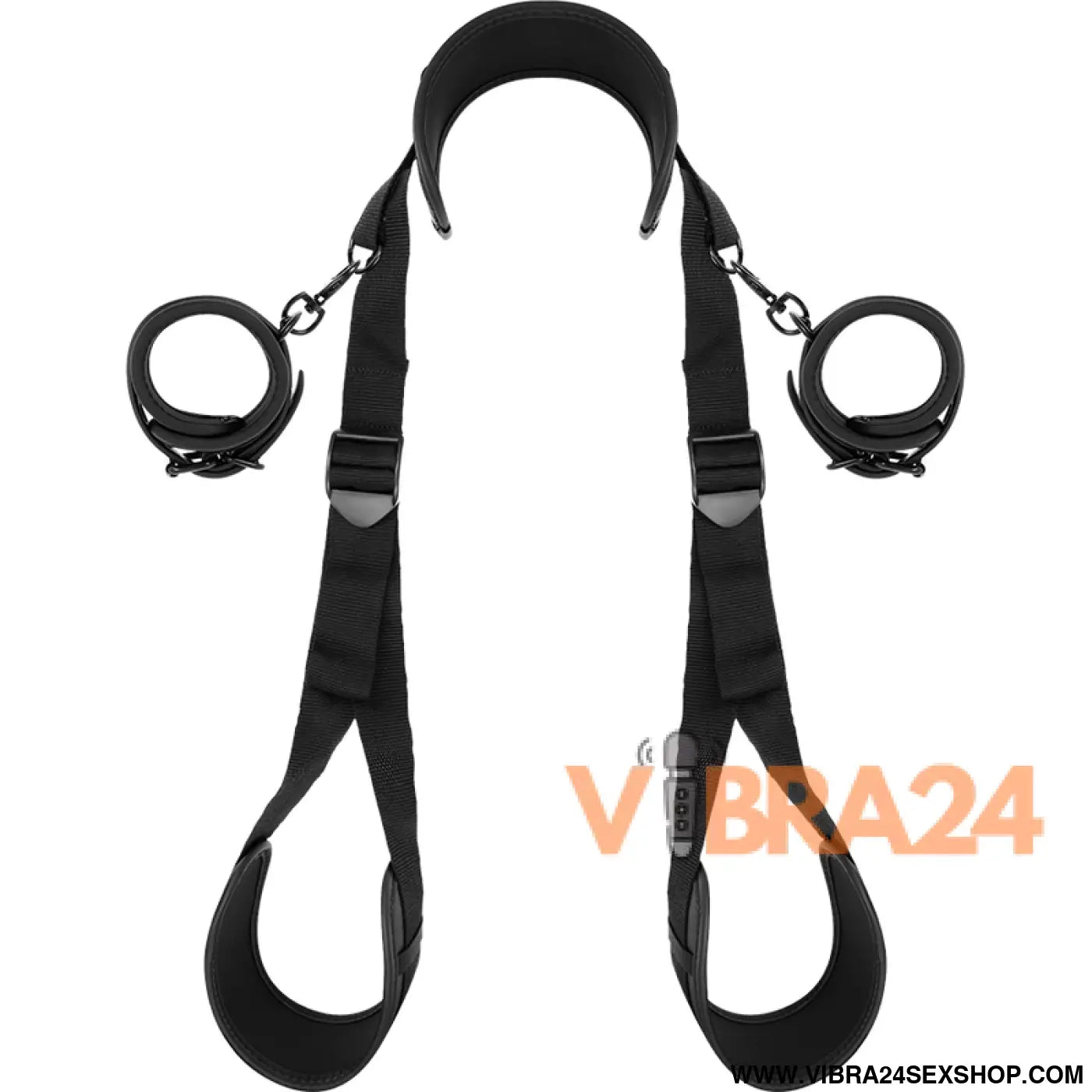 FETISH SUBMISSIVE - POSIÇÃO DE PERNAS ABERTAS COM ALGEMAS FORRO NOPRENE
