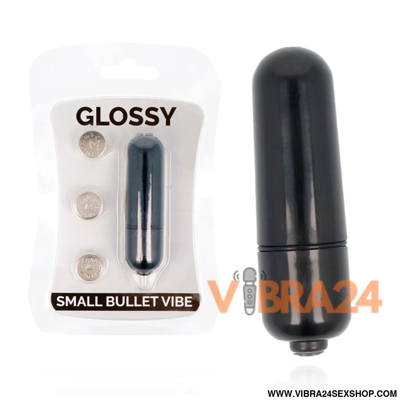 GLOSSY - PEQUENO BALA VIBE PRETO