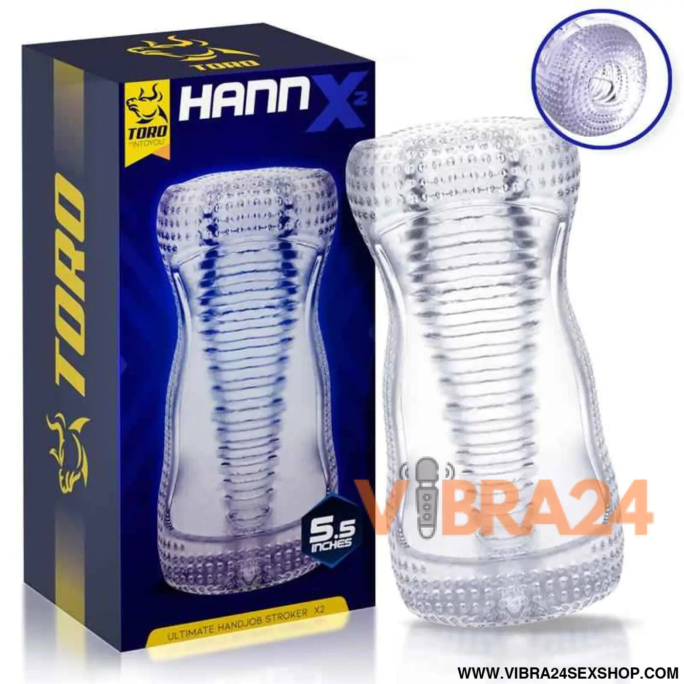 Hannx2 Ultimate Handjob Stroker Open Concept 5.5