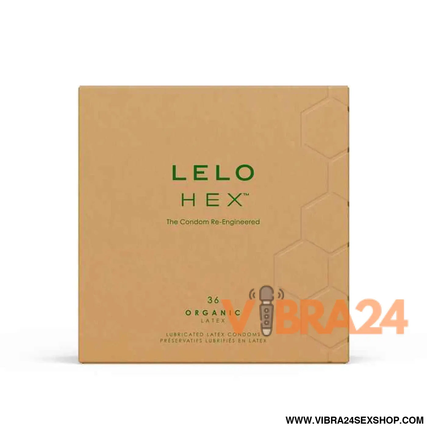 HEX Condoms Organic 36 units
