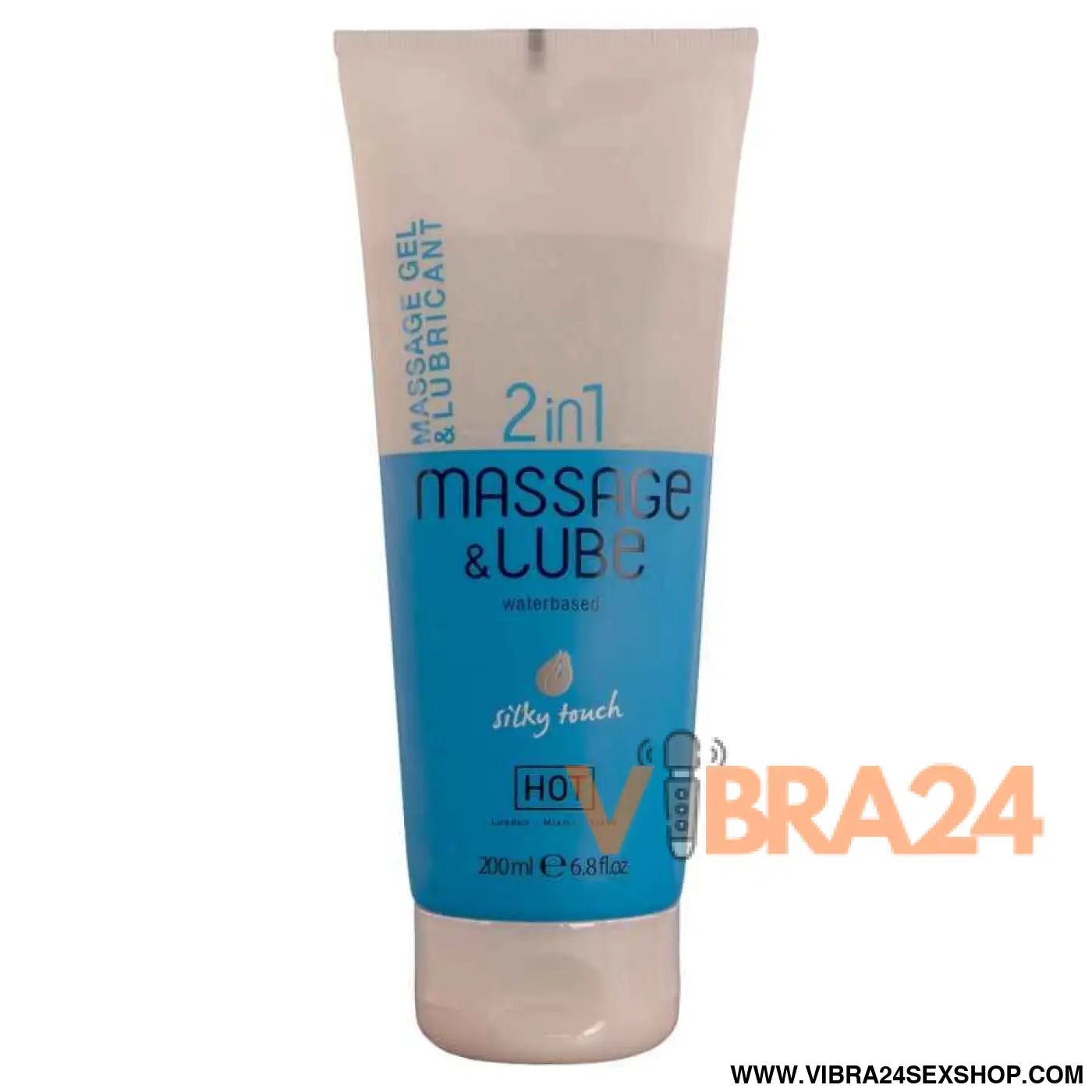 HOT - GEL DE MASSAGEM E DESLIZAMENTO 2 EM 1 COM TOQUE SEDOSO 200ML