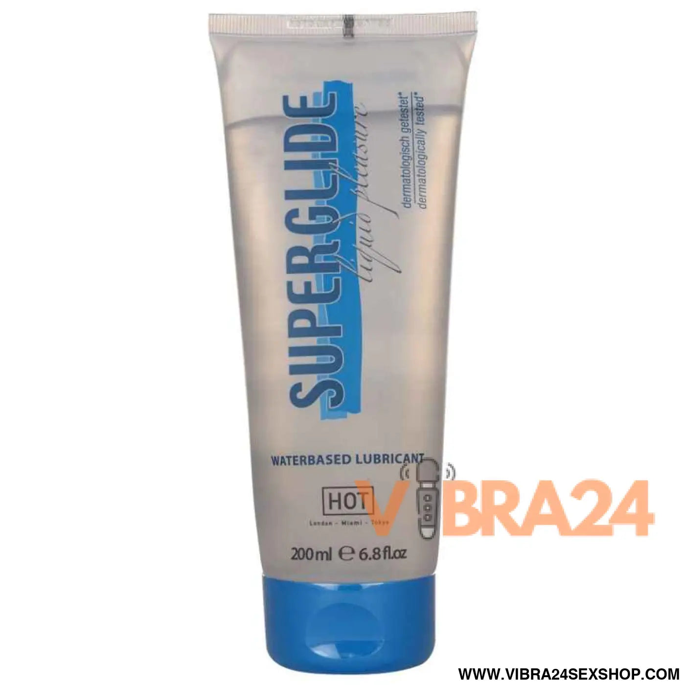 HOT - SUPERGLIDE LUBRIFICANTE À BASE DE ÁGUA 200 ML