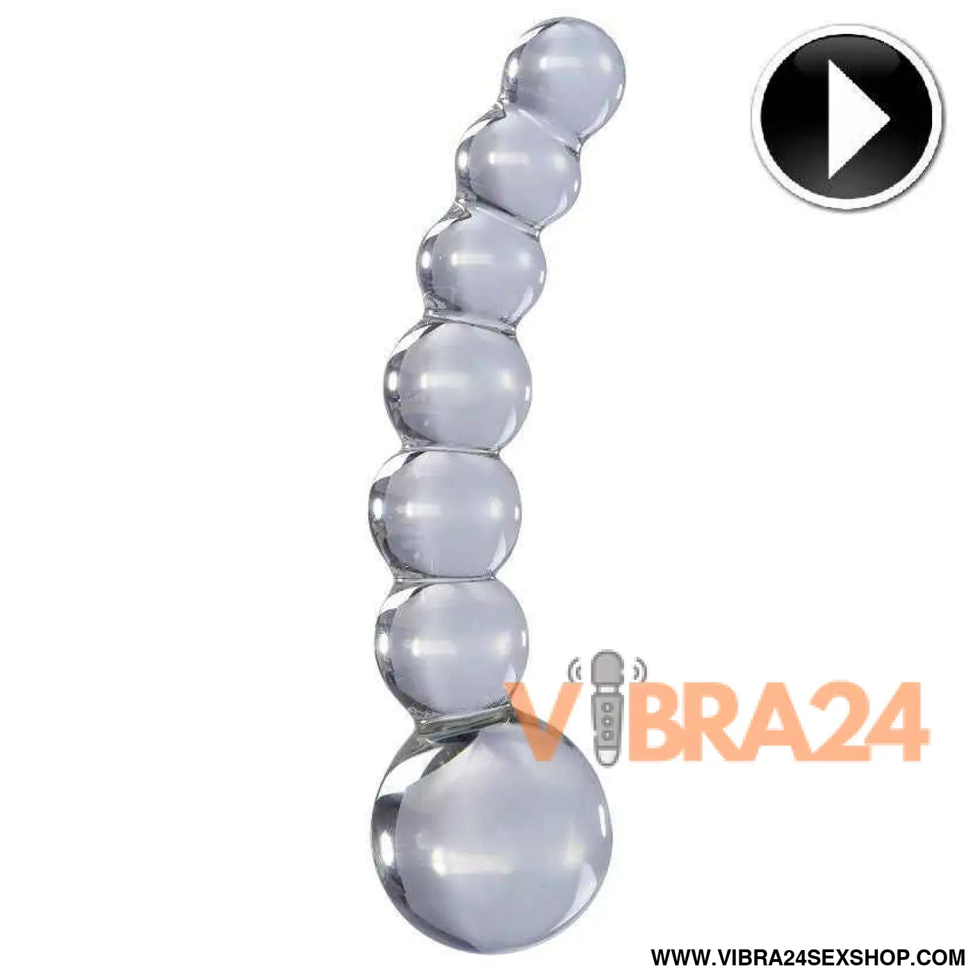 ICICLES - N. 66 MASSAGEADOR TRANSPARENTE
