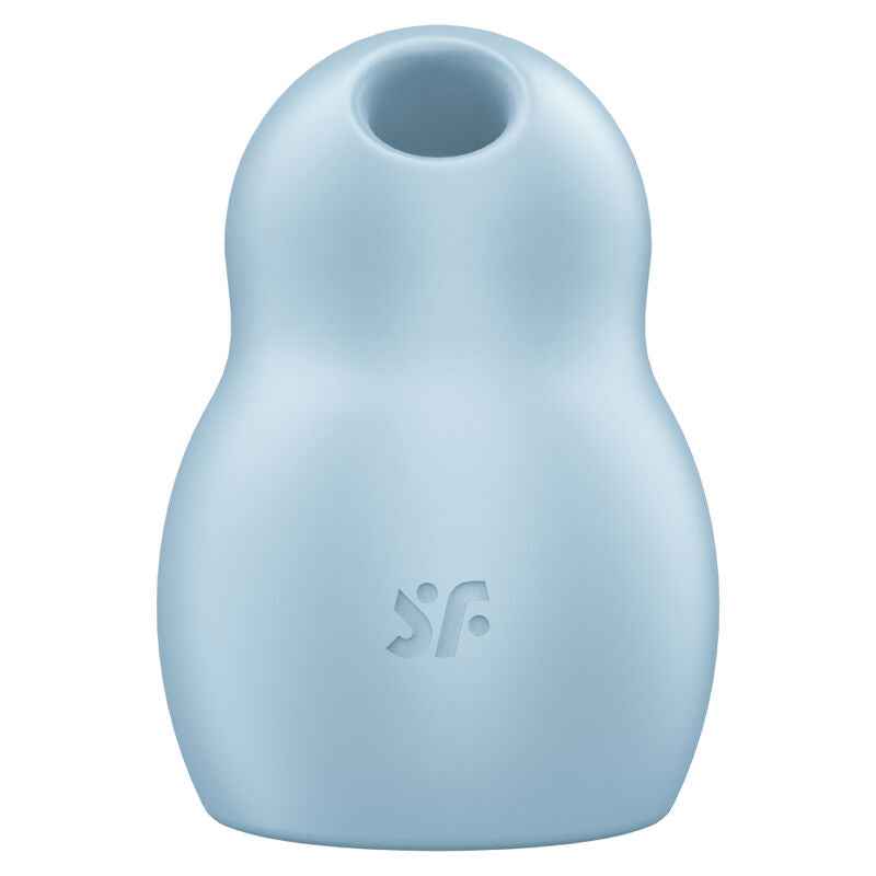 SATISFYER - PRO TO GO 1 ESTIMULADOR E VIBRADOR DE PULSO DE AR DUPLO AZUL - VIBRA24 SEXSHOP