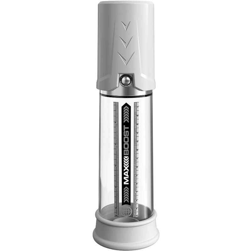 PUMP WORX - MAX BOOST BRANCO - VIBRA24 SEXSHOP