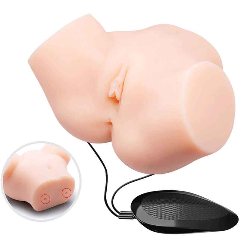 CRAZY BULL - VIBRADOR REALISTA DE VAGINA E NUS SAMANTHA - VIBRA24 SEXSHOP