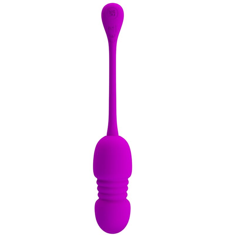 PRETTY LOVE - OVO VIBRATÓRIO RECARREGVEL CALLIE ROXO - VIBRA24 SEXSHOP