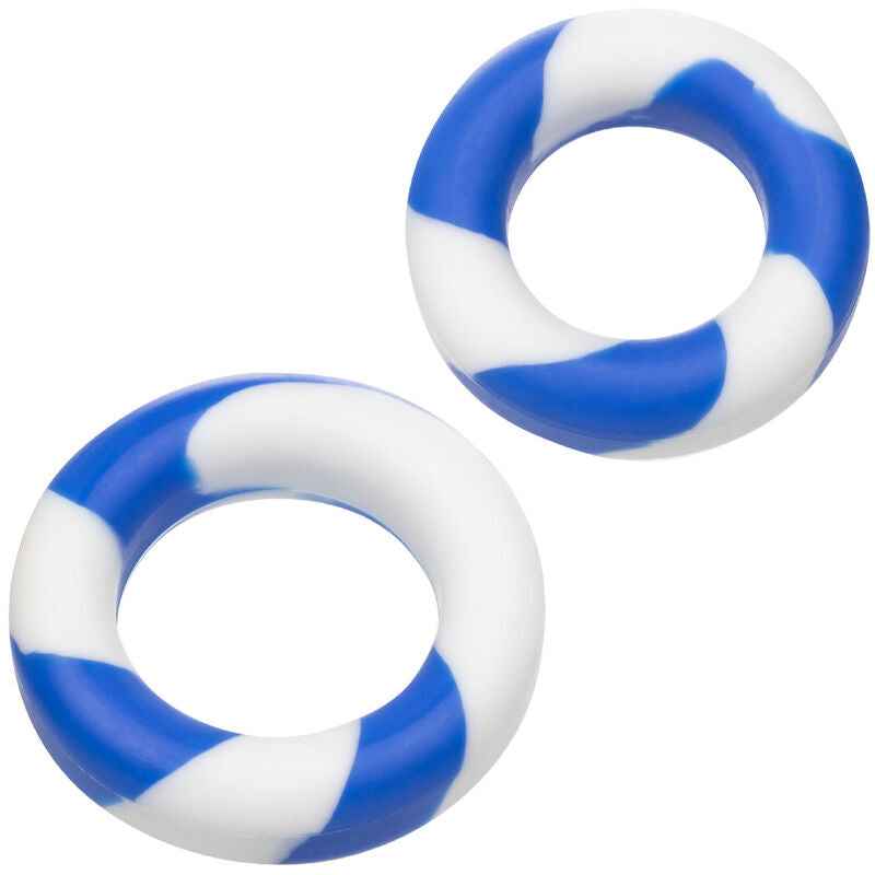 CALEXOTICS - ADMIRAL CONJUNTO 2 ANÉIS PARA O PÉNIS - VIBRA24 SEXSHOP