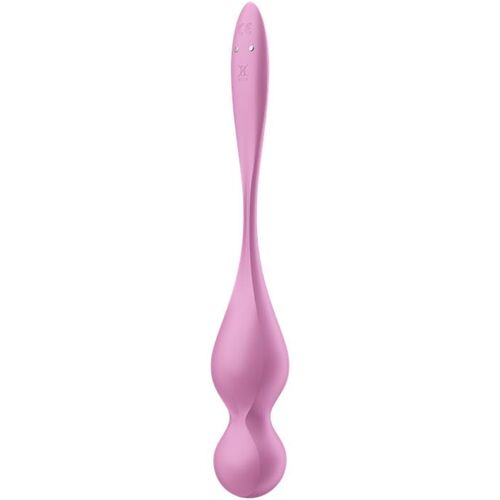 Satisfyer Bolas de Kegel Vibratórias Love Birds Rosa para Fortalecer e Prazer - VIBRA24 SEXSHOP