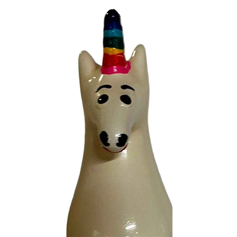CONDOMERIE - PRESERVATIVOS NOVIDADES PINTADOS À MÃO UNICÓRNIO ARCO-ÍRIS