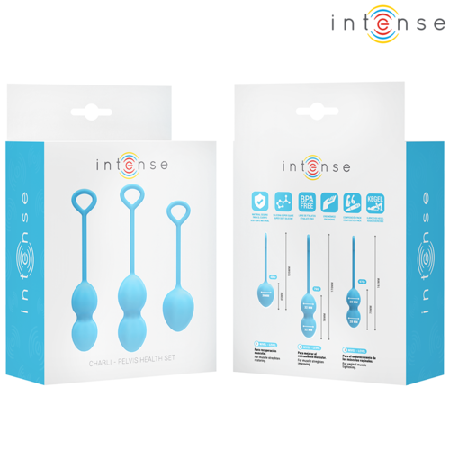 INTENSE - KIT BOLAS DE KEGEL CHARLI AZUL