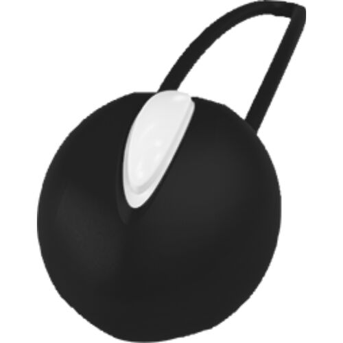 Bola de Kegel FUN FACTORY - SMARTBALL UNO Preta para Fortalecimento do Assoalho Pélvico