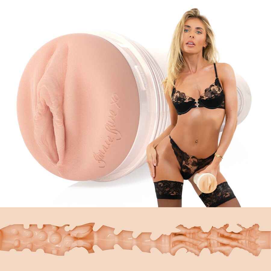 FLESHLIGHT GIRLS - BONNIE BLUE COM TEXTURA 1K VAGINA - VIBRA24 SEXSHOP