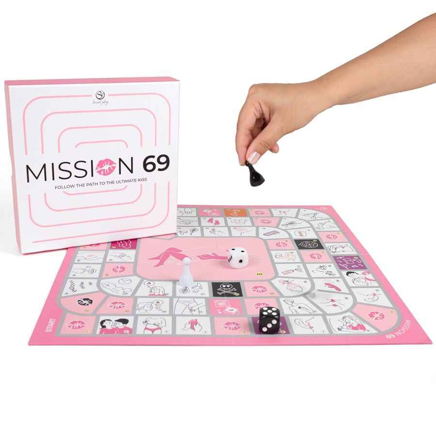 SECRET PLAY - JOGO DE TABULEIRO PARA CASAIS MISSION 69
