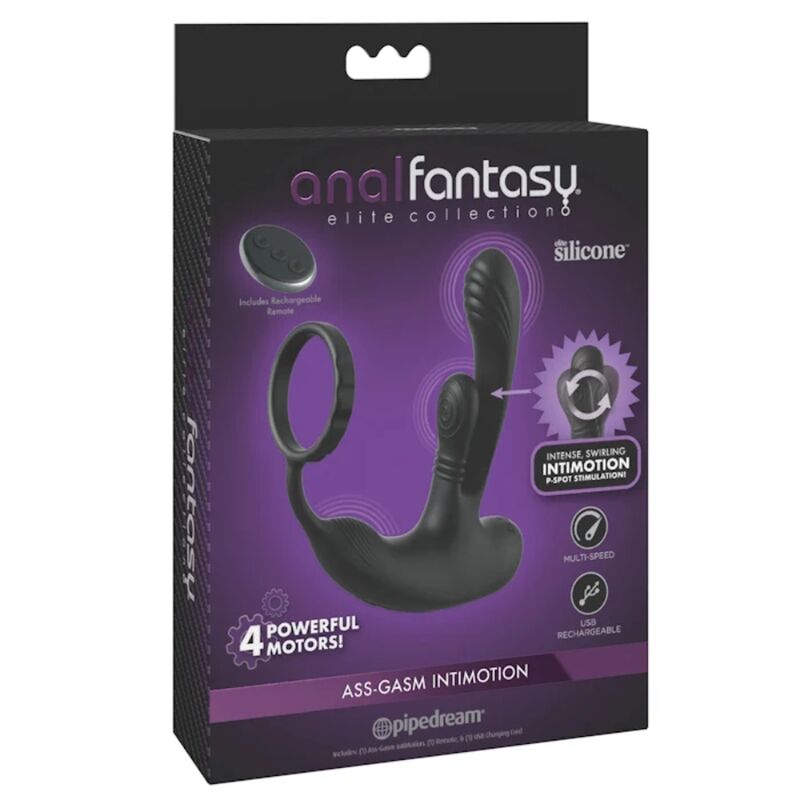 Anal Fantasy Elite – Ass-Gasm IntiMotion: Estimulação Anal e Perineal com 4 Motores e Rotação