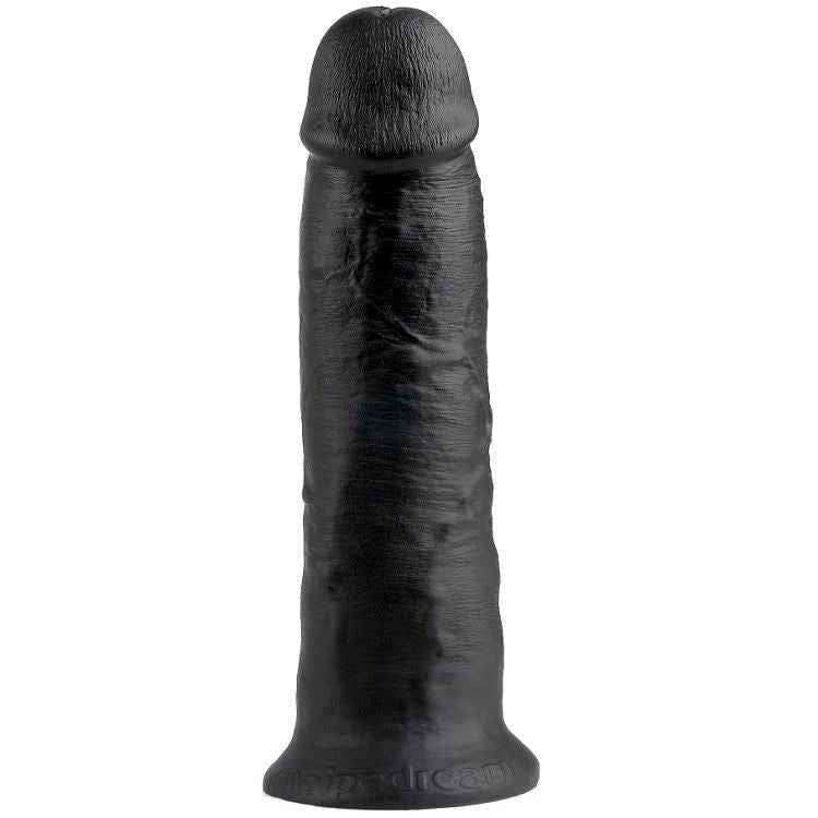 KING COCK - DILDO PRETO 25 CM