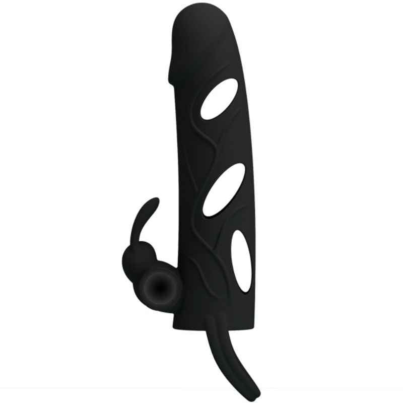 PRETTY LOVE - CAPA DE SILICONE COM VIBRAO 14 CM 1.0 - VIBRA24 SEXSHOP