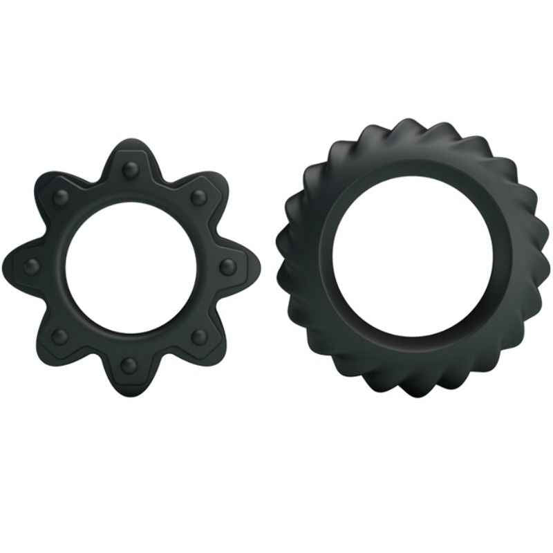 BAILE - KIT 2 ANÉIS FLORESCENTES DE SILICONE - VIBRA24 SEXSHOP