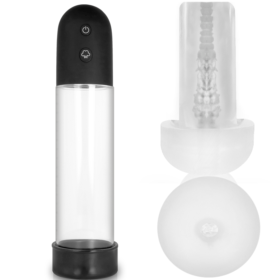 PUMP ADDICTED - RX11 AUTOMÁTICO COM MASTURBADOR - VIBRA24 SEXSHOP