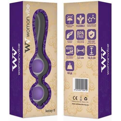 Bolas de Silicone WomanVibe Keisy II - Conforto e Estilo para Mulheres