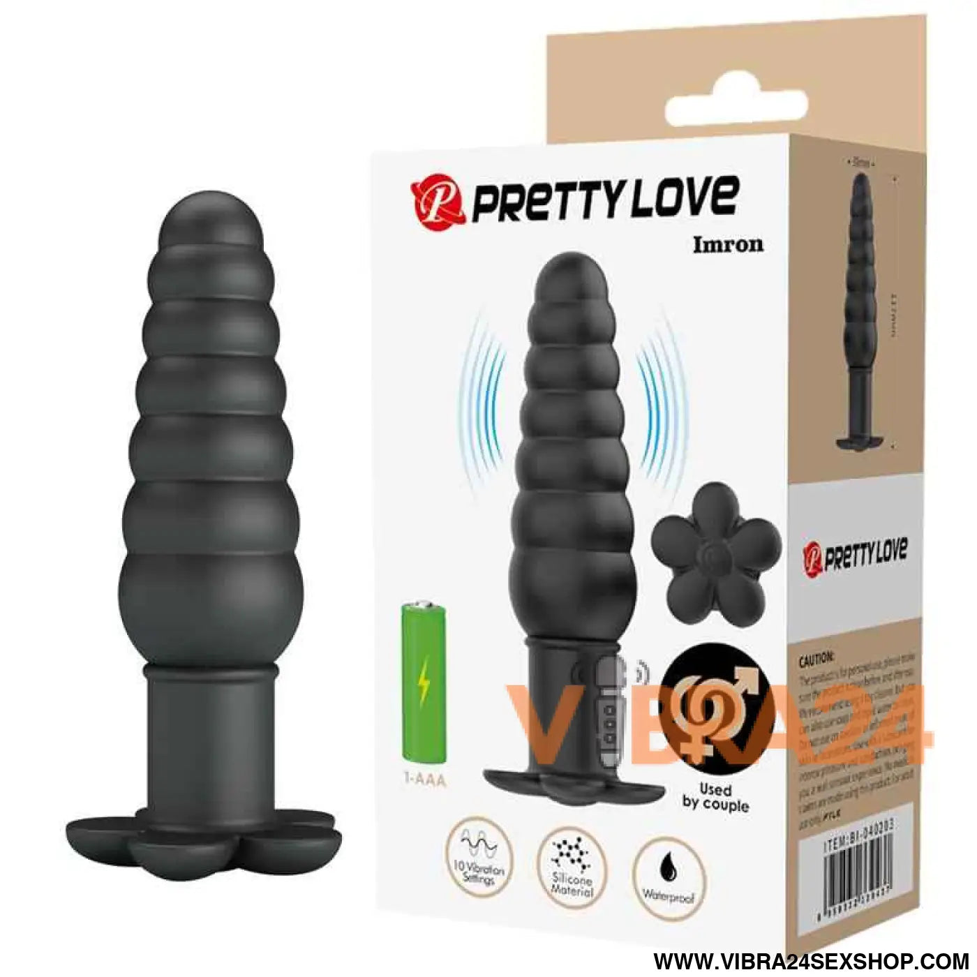 Imron Vibrating Anal Plug