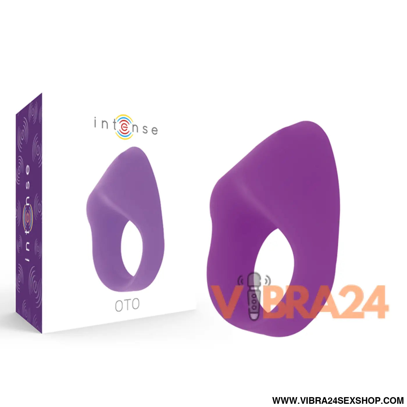 INTENSE - ANEL VIBRADOR RECARREGÁVEL OTO LILAC