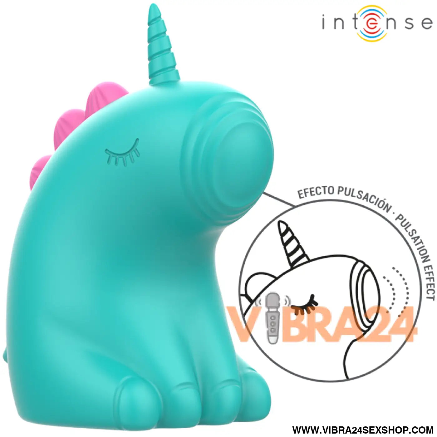 INTENSE - ESTIMULADOR DE TOQUES LÍNGUA TRIXIE UNICÓRNIO