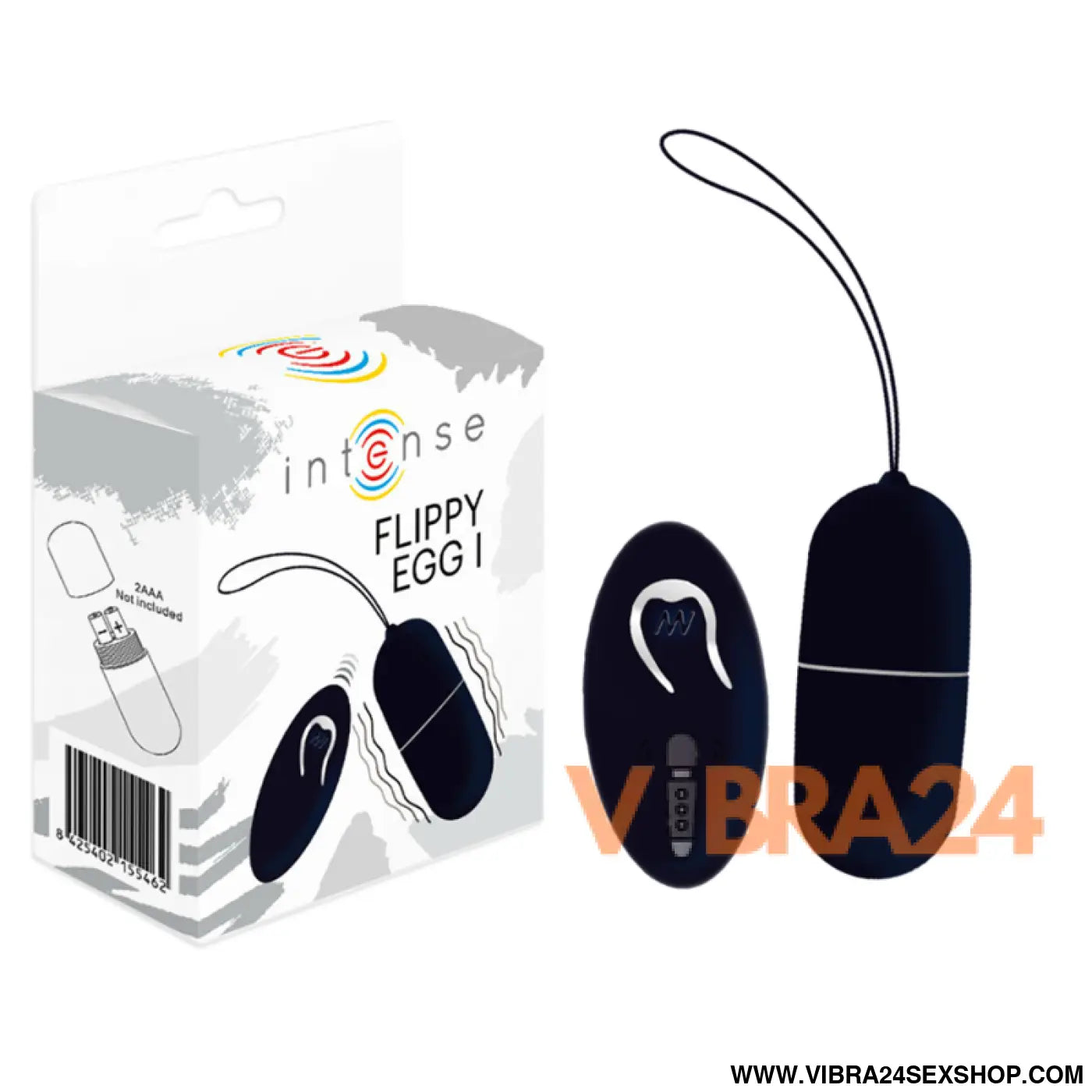 INTENSE - FLIPPY I VIBRATING OGG COM CONTROLE REMOTO PRETO
