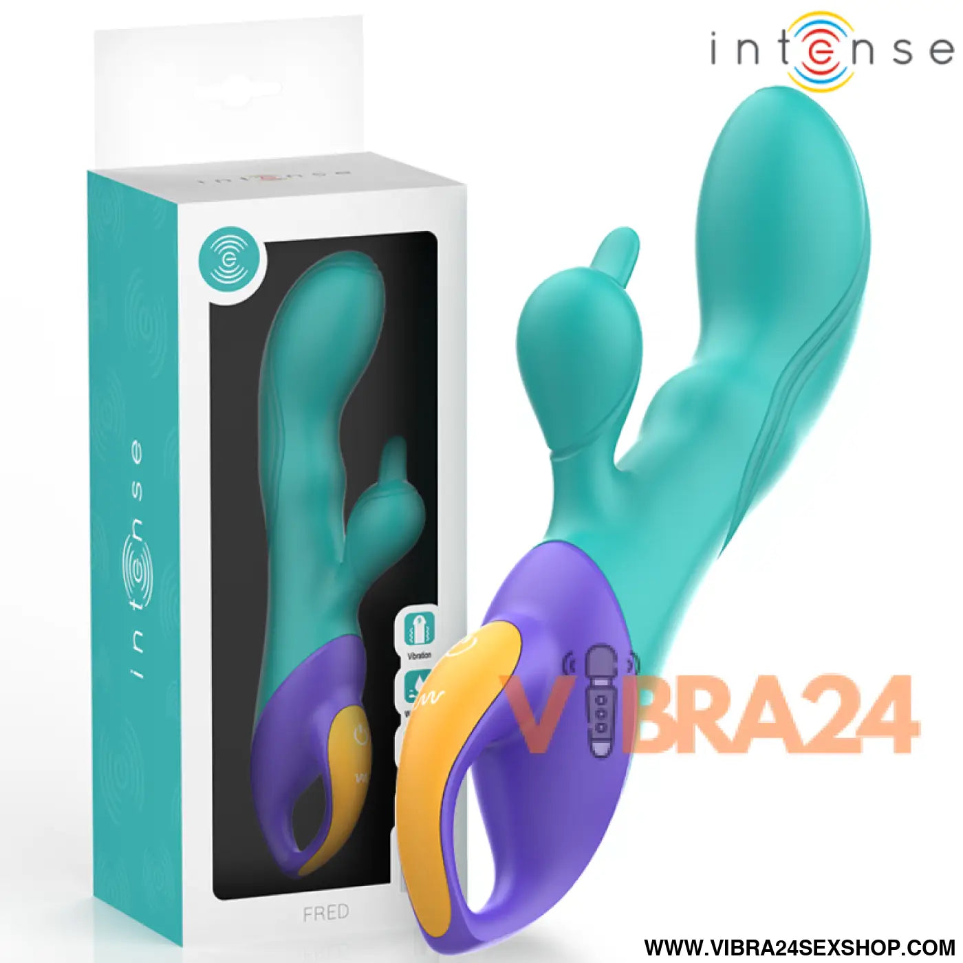 INTENSE - FRED RABBIT VIBRADOR AZUL