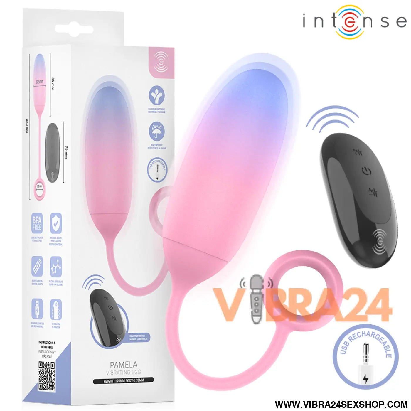 INTENSE - PAMELA GRADIENT G-POINT VIBRADOR