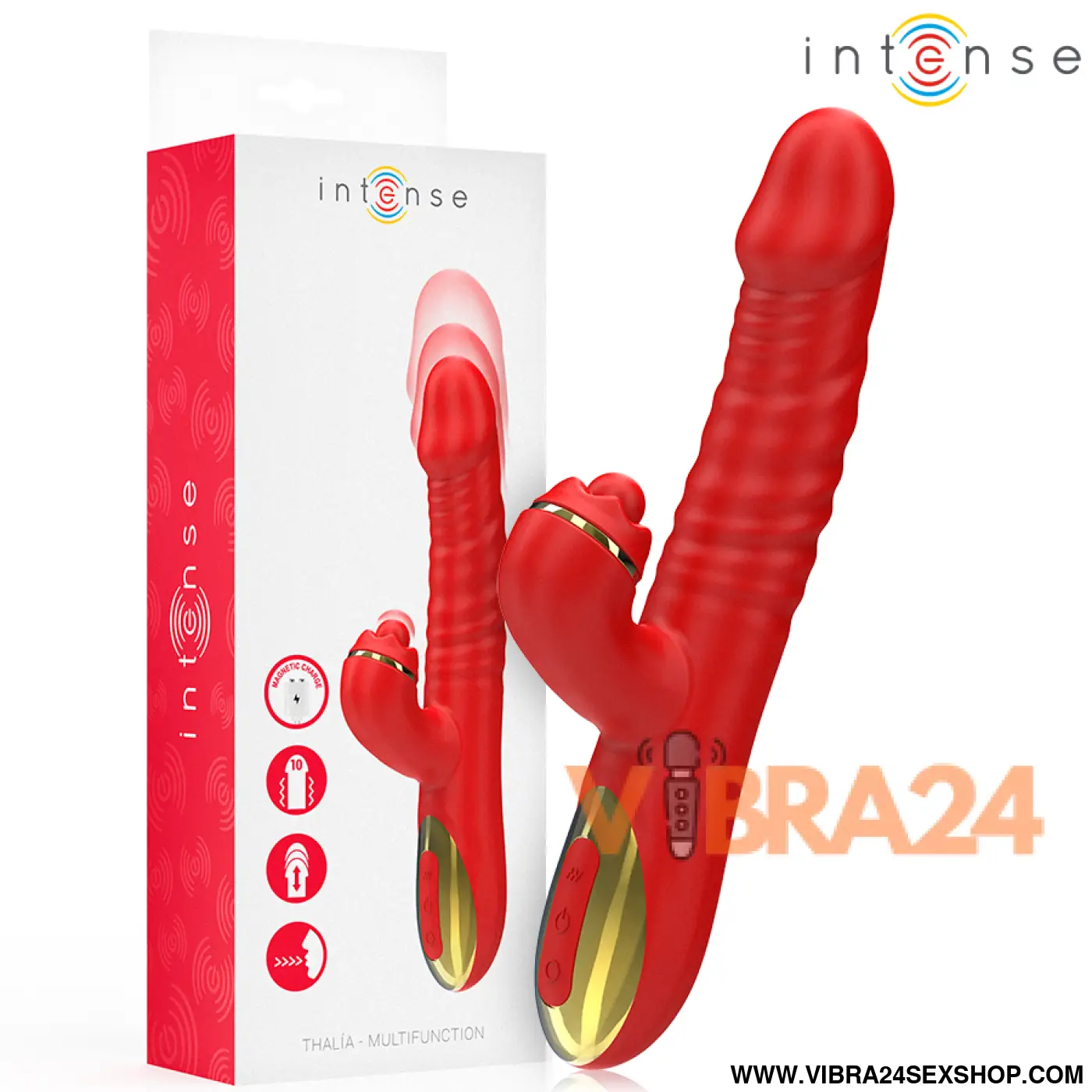 INTENSE - THALIA VIBRATION & THRUST TAPPING VERMELHO