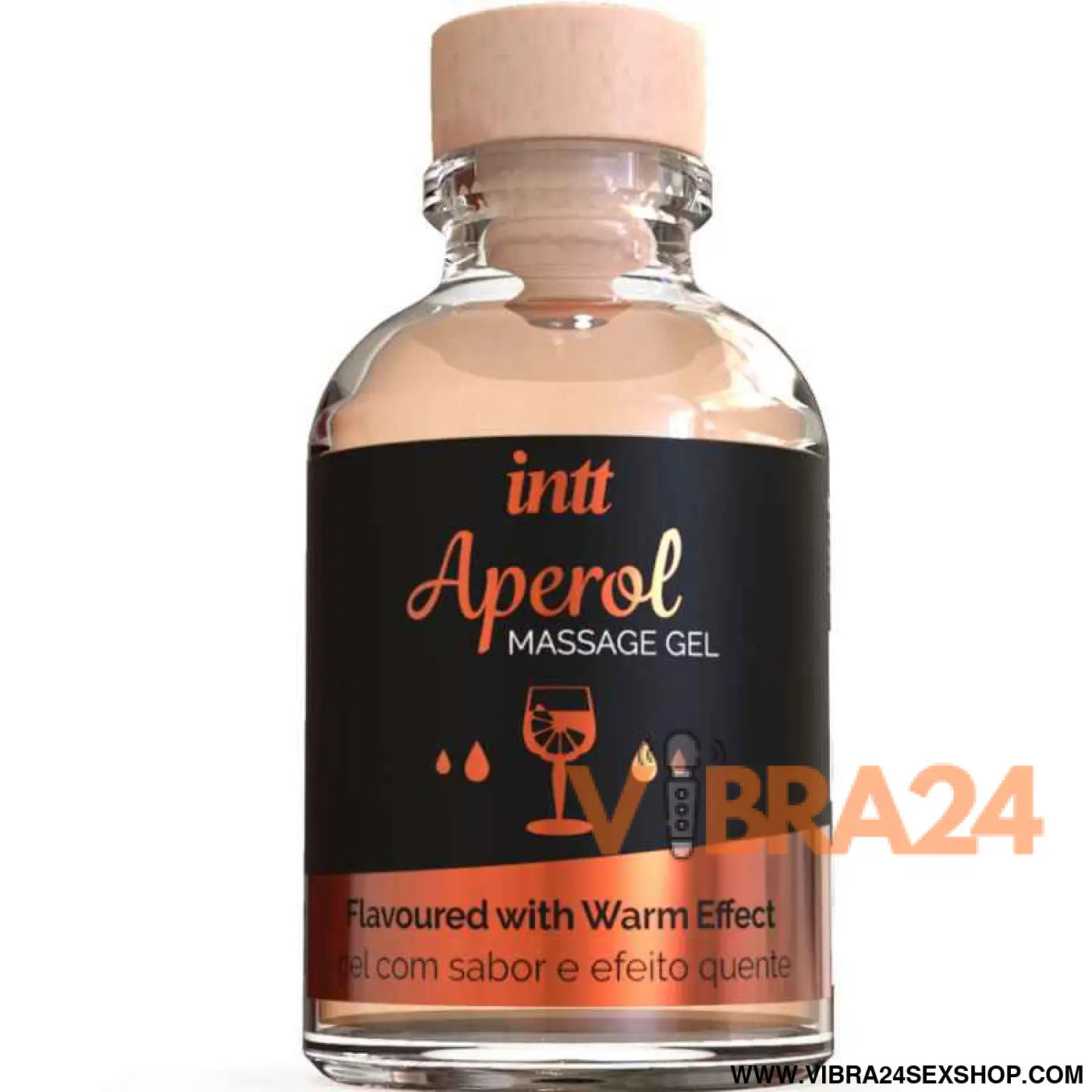 INTT MASSAGE & ORAL SEX - GEL DE MASSAGEM APEROL EFEITO CALOR INTENSO
