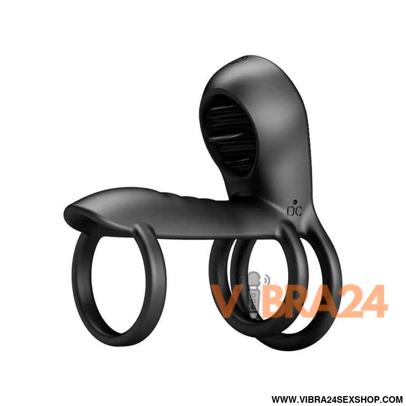 Jammy Triple Vibrating Penis Ring USB