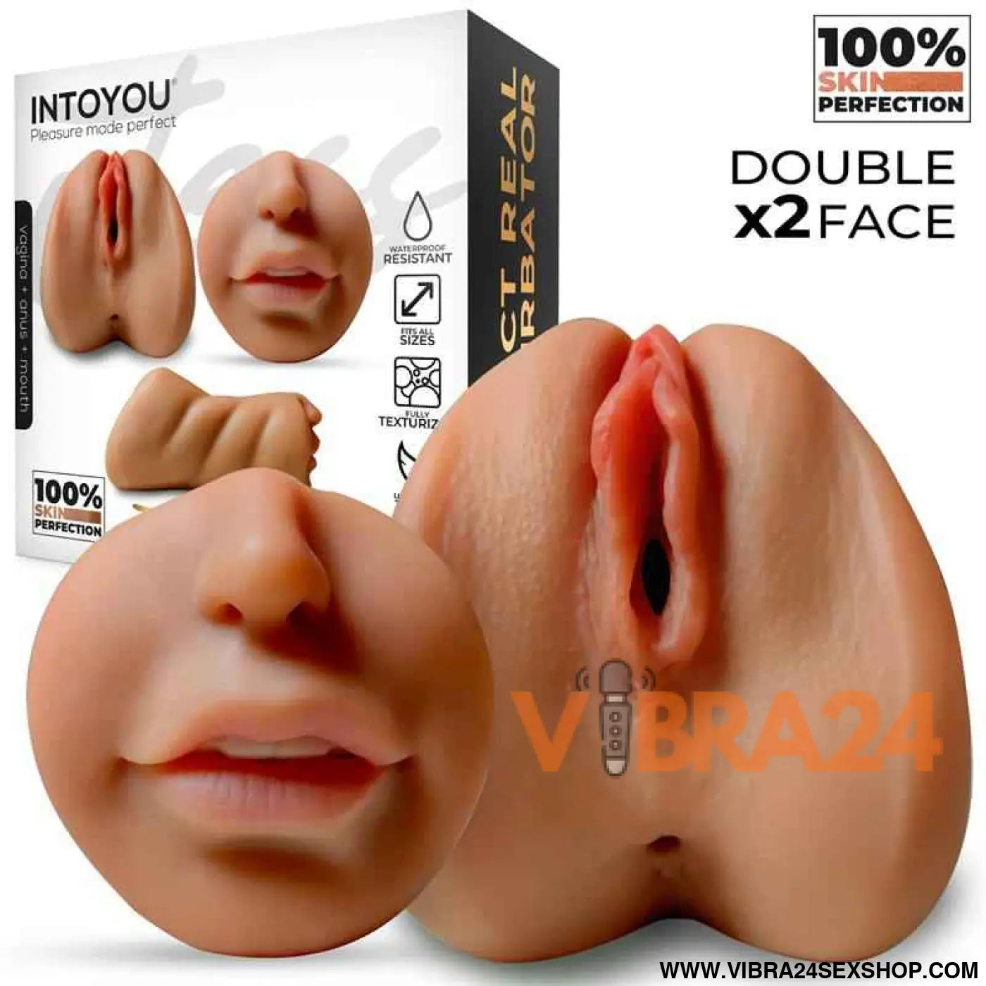 Jess Super Realistic Vagina Anus and Mouth 650 gr