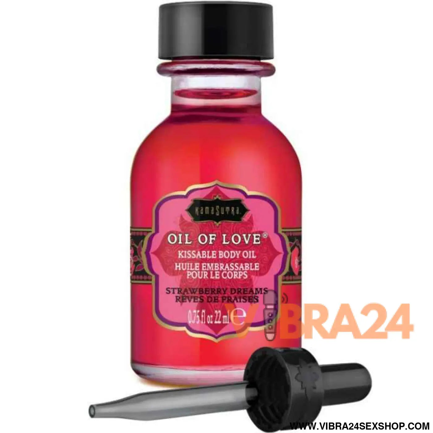 KAMASUTRA - ÓLEO COMESTÍVEL MORANGOS 22 ML