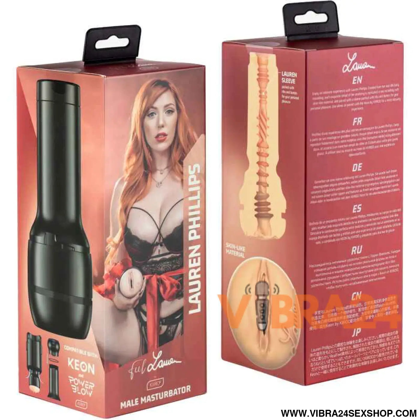 KIIROO - SINTA LAUREN PHILLIPS STARS COLEO STROKERS POWERBLOW COMPATÍVEL