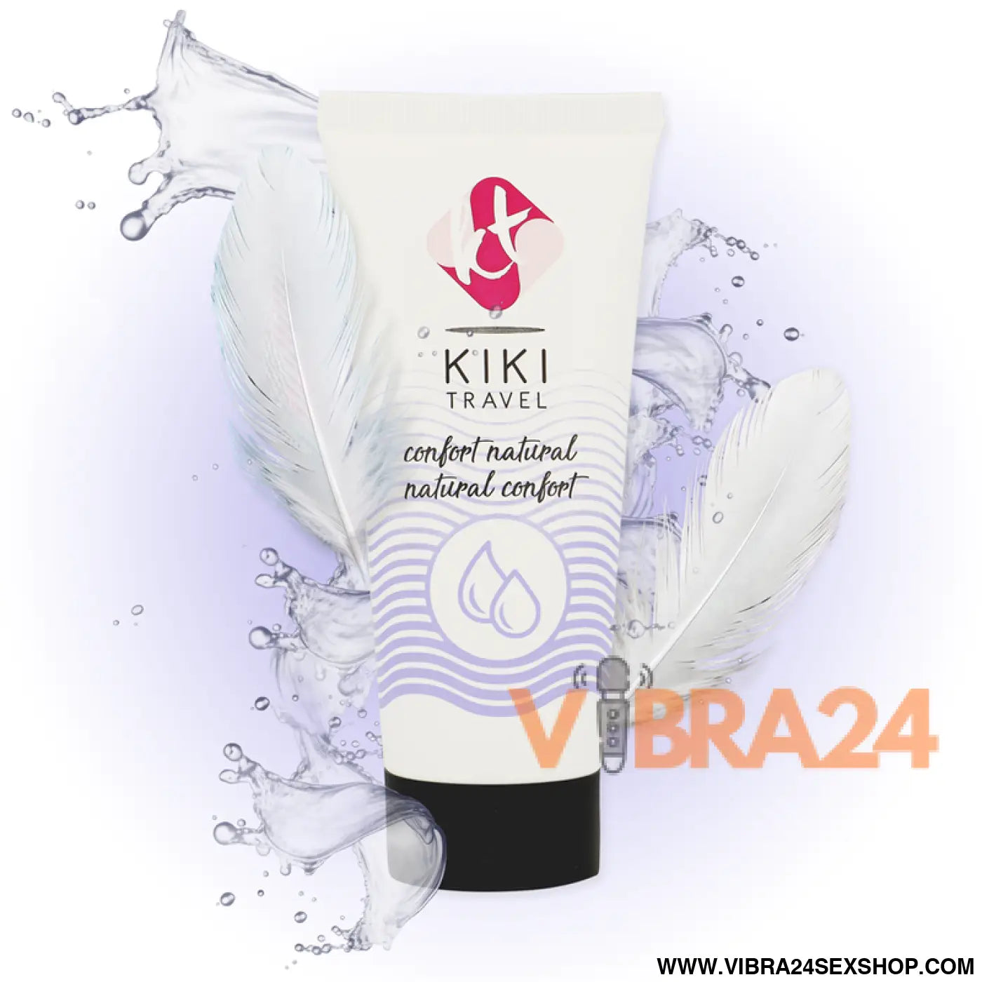 KIKÍ TRAVEL - CONFORT LUBRIFICANTE NATURAL 50 ML