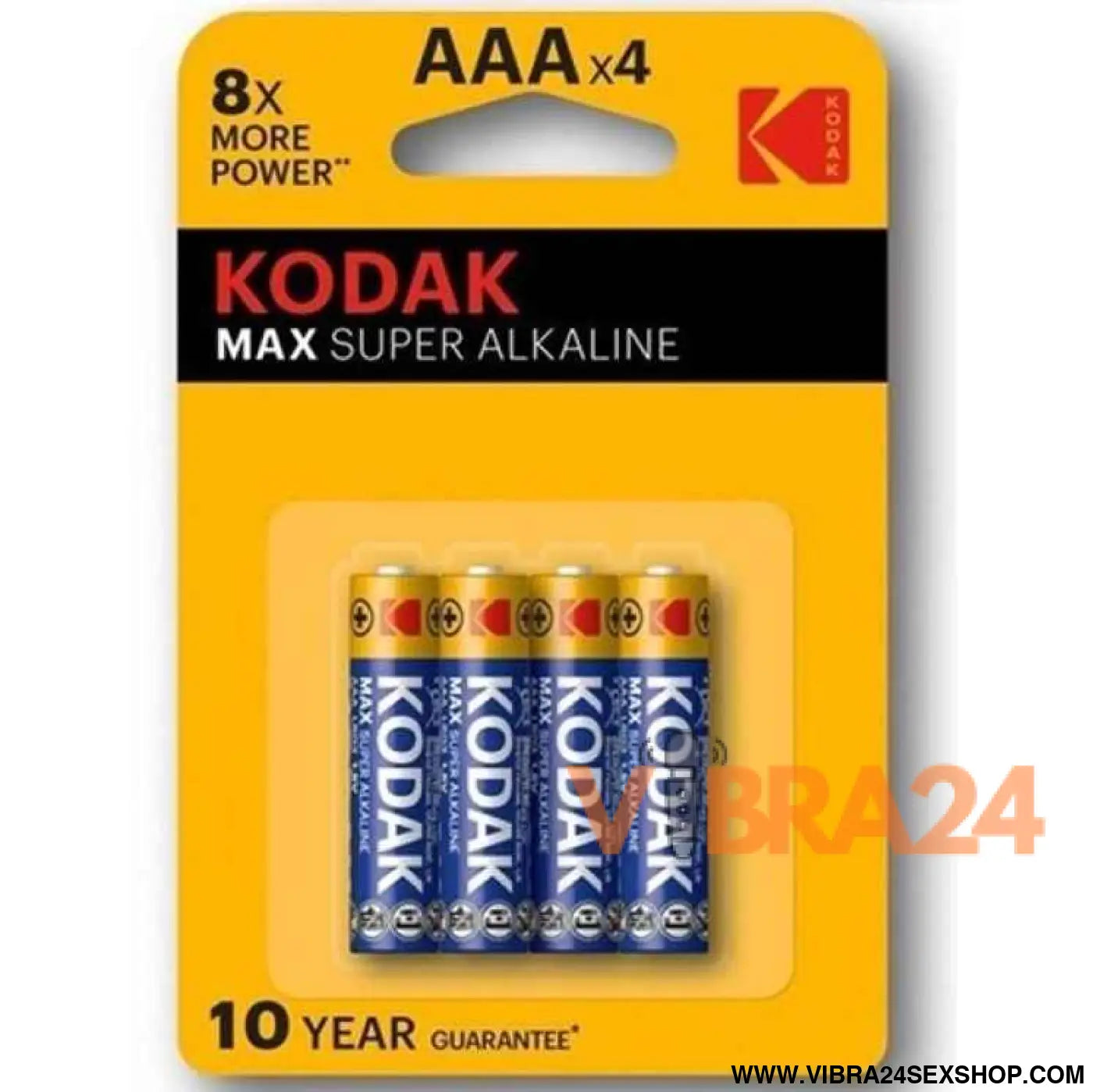 KODAK - BATERIA SUPER ALCALINA MAX AAA LR03 * 4