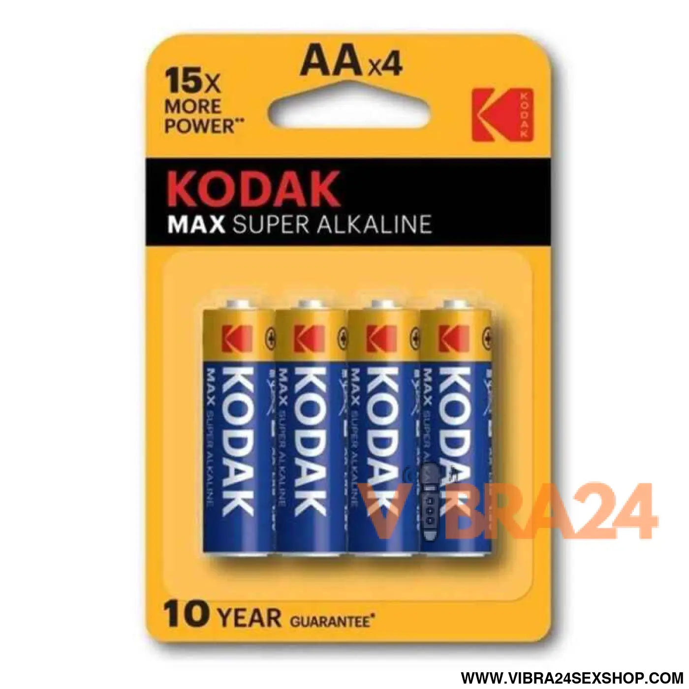 KODAK - BOLHA DE BATERIA ALCALINA MAX AA LR6 * 4