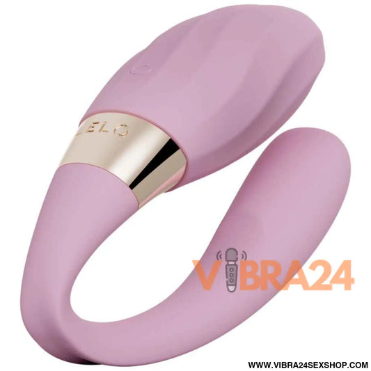 LELO – Tiani Twist: Massageador Duplo para Casais com Tecnologia SmoothRise™ 10 Modos e Controlo por App em Rosa Suave