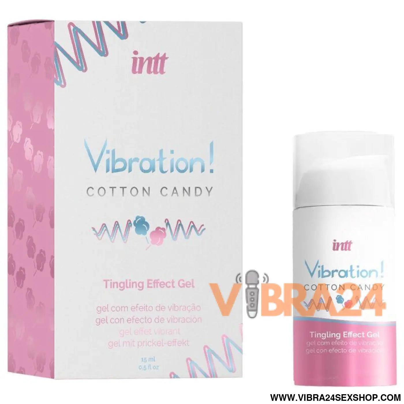 Liquid Vibrator Cotton Candy 15 ml