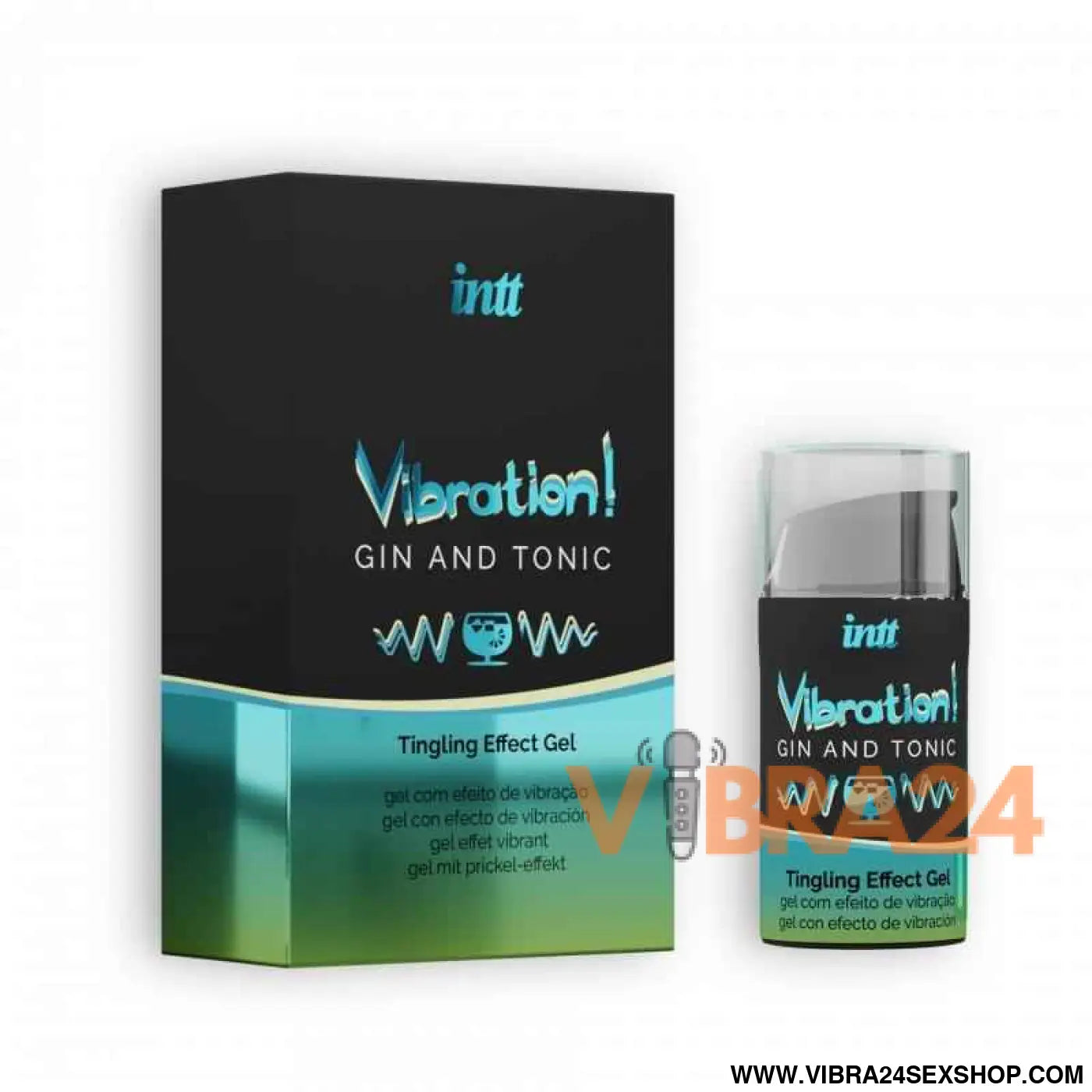 Liquid Vibrator Heat Effect Gin and Tonic