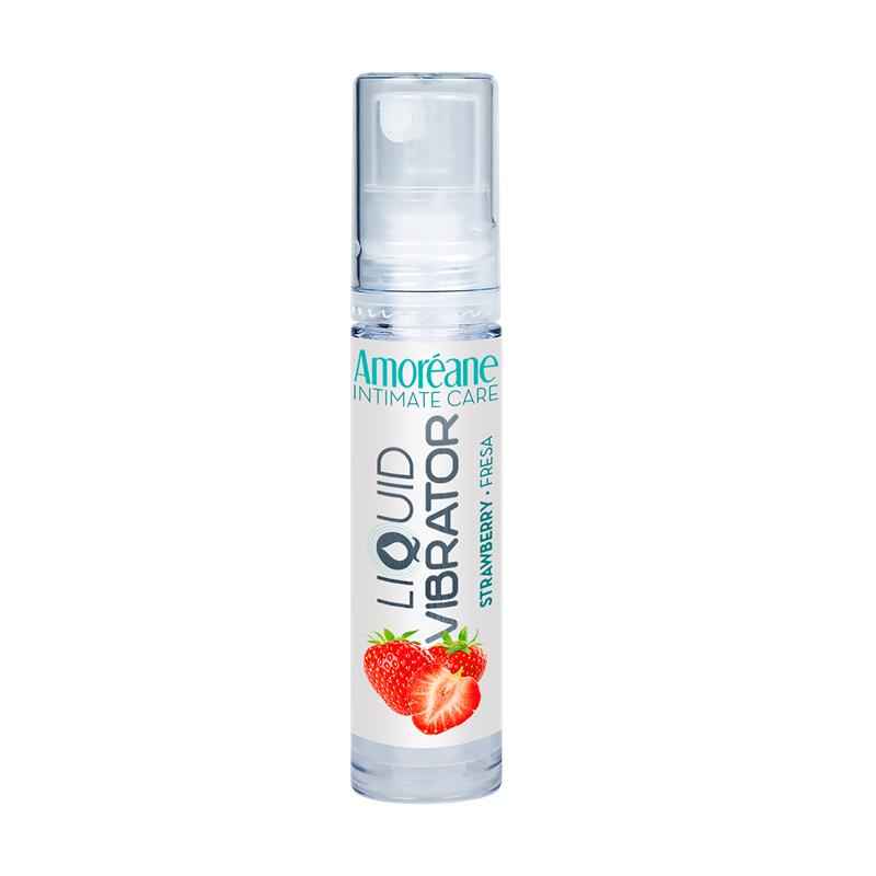 Liquid Vibrator Waterbase Strawberry 10 ml