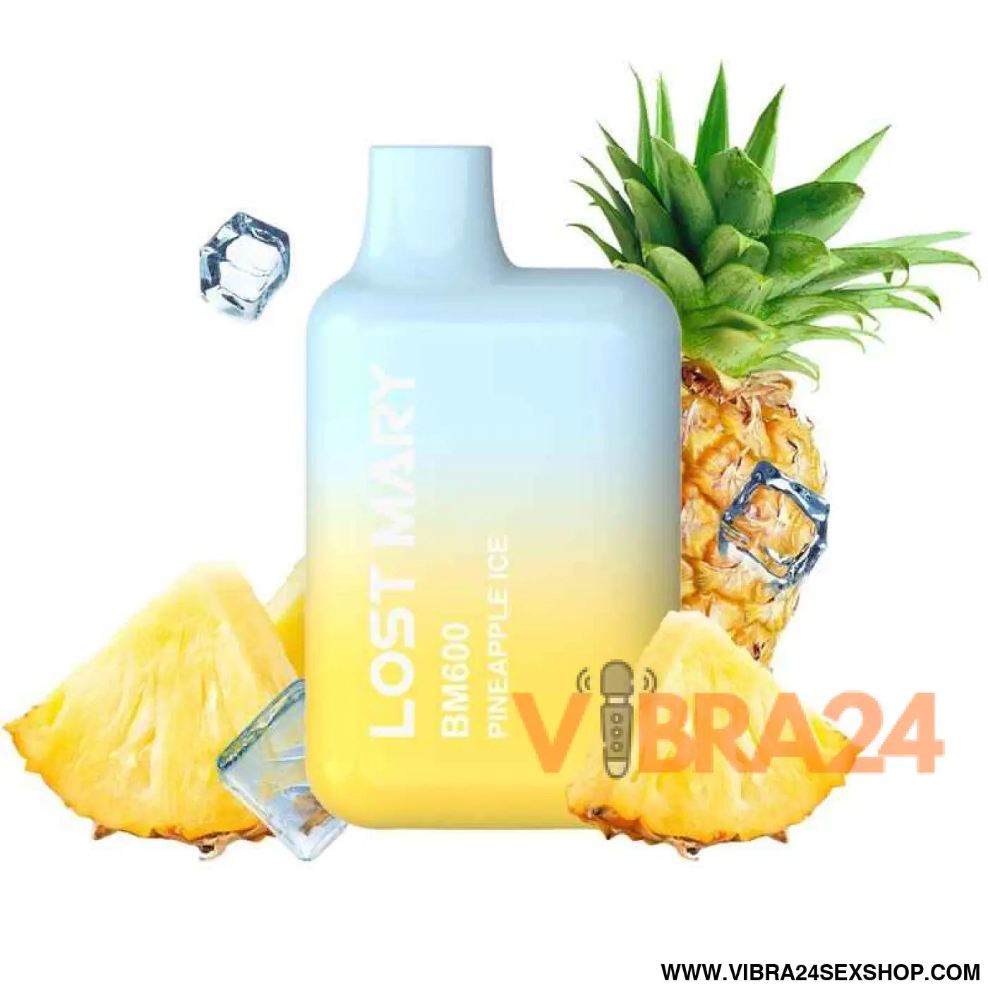 LOST MARY - BM600 NICOTINE VAPER 2% DESCARTÁVEL ABACAXI ICE