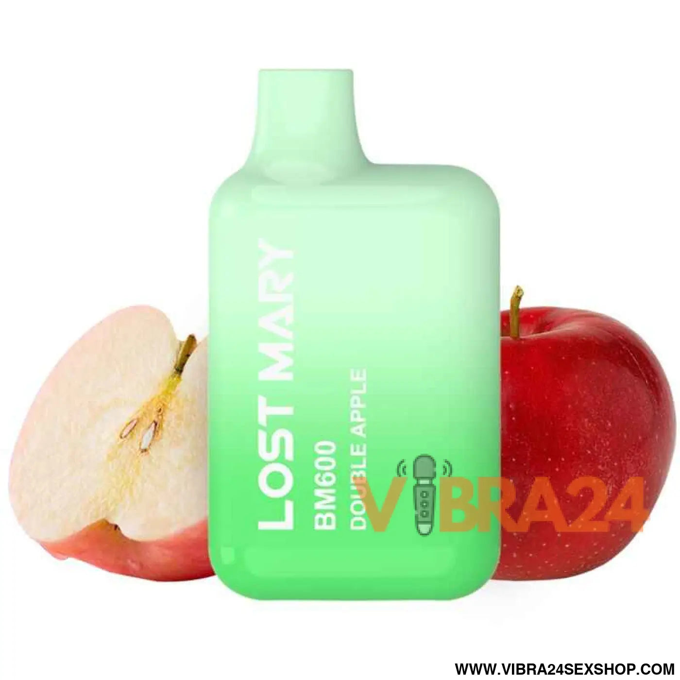LOST MARY - BM600 NICOTINE VAPER 2% DESCARTÁVEL DUPLO APPLE