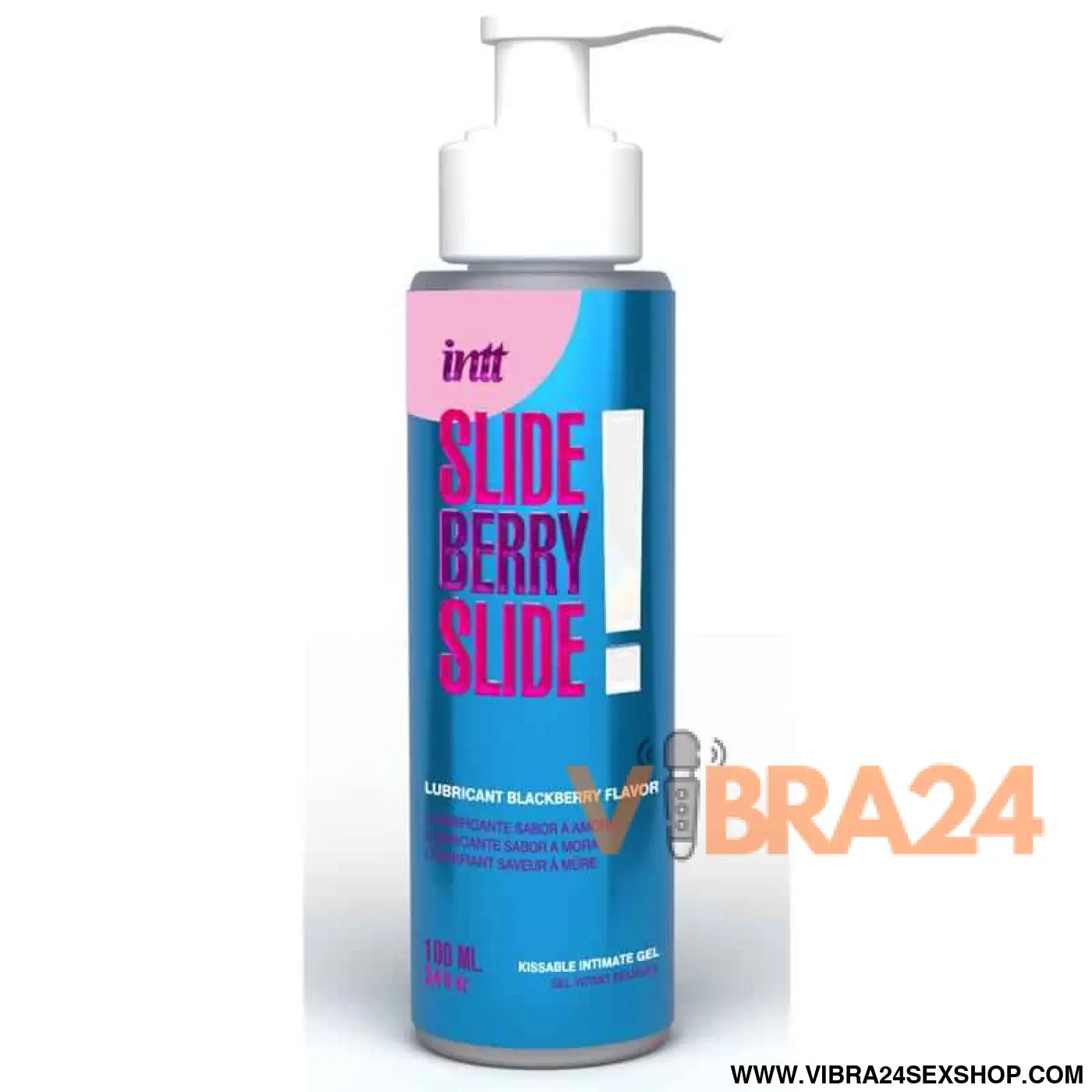 Lubricant Blackberry Water-Based Kissable 100ml