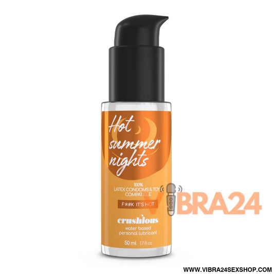 LUBRIFICANTE COM EFEITO CALOR 50 ML CRUSHIOUS