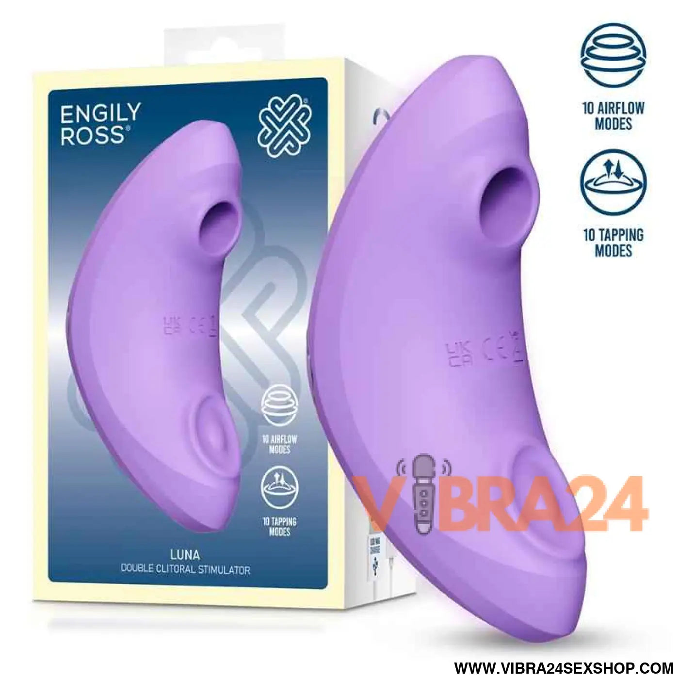 Luna Clitoral Stimulator with Suction and Pulsation