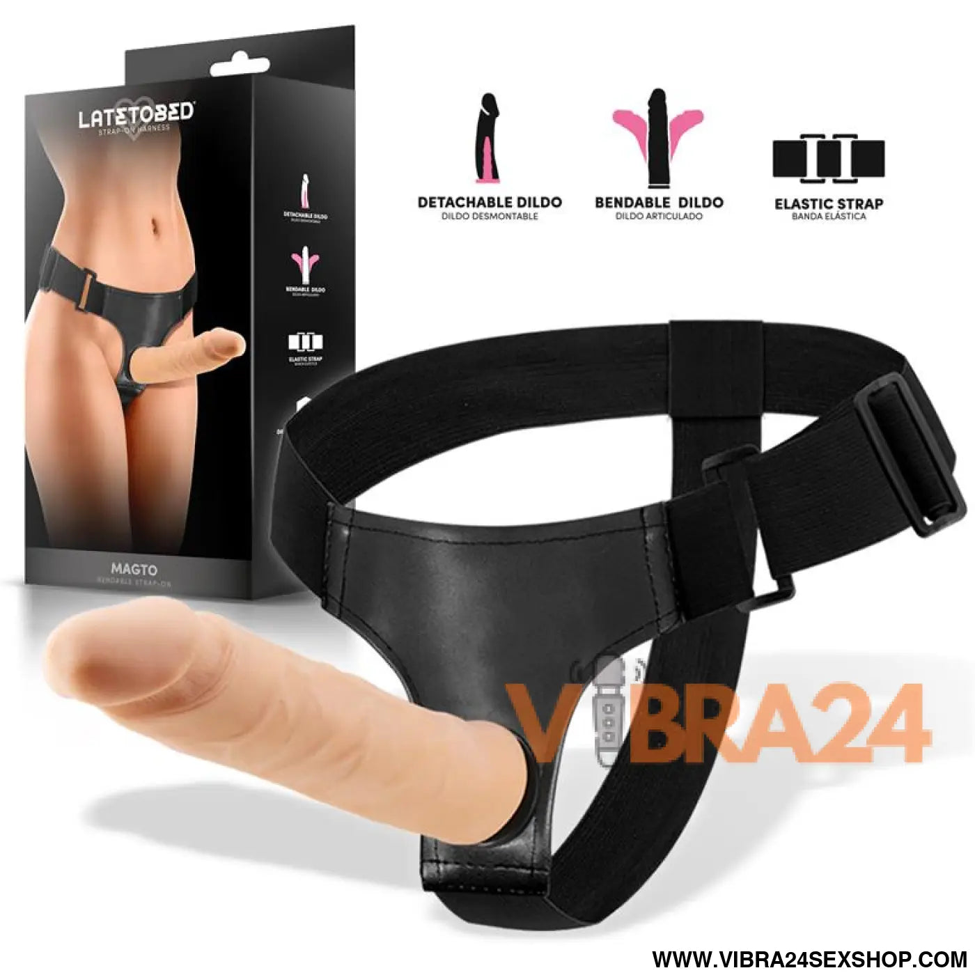 Magto Bendable Strap-On Harness
